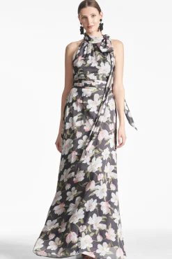 Sachin & Babi Kayla Gown - Ebony Garden Cheap