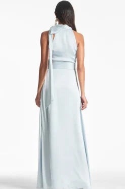 Sachin & Babi Kayla Gown - Ice Blue Online