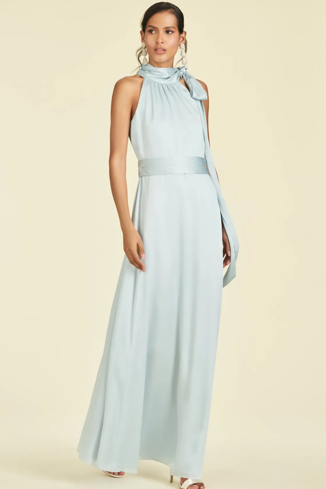 Sachin & Babi Kayla Gown - Ice Blue Online