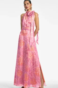 Sachin & Babi Kayla Gown - Pastel Sunset Hydrangea Discount