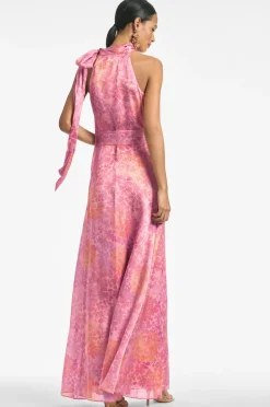 Sachin & Babi Kayla Gown - Pastel Sunset Hydrangea Discount
