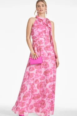 Sachin & Babi Kayla Gown - Pink Fantasia Bloom Cheap