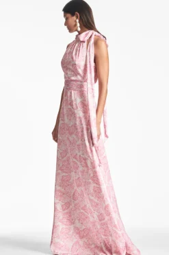 Sachin & Babi Kayla Gown - Rouge Damask Rose Clearance