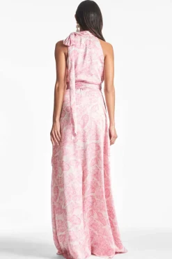 Sachin & Babi Kayla Gown - Rouge Damask Rose Clearance