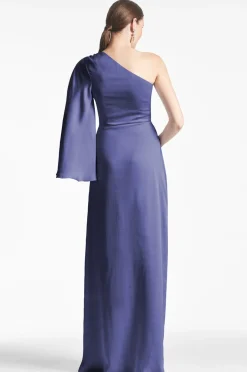 Sachin & Babi Keely Gown - Deep Cobalt Online