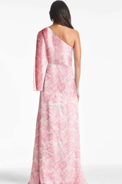 Sachin & Babi Keely Gown - Rouge Damask Rose Fashion