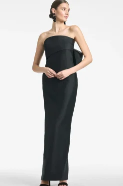 Sachin & Babi Keira Gown - Black Flash Sale