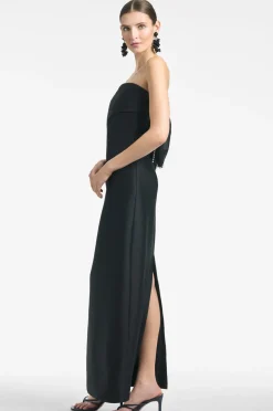 Sachin & Babi Keira Gown - Black Flash Sale