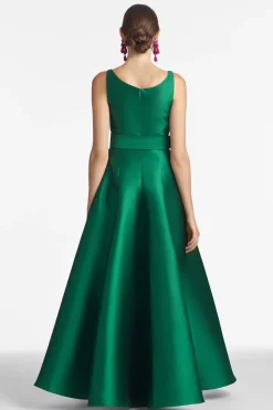 Sachin & Babi Kruse Gown - Emerald Clearance