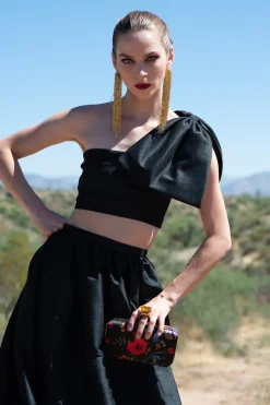 Sachin & Babi Kyla Top - Black Hot
