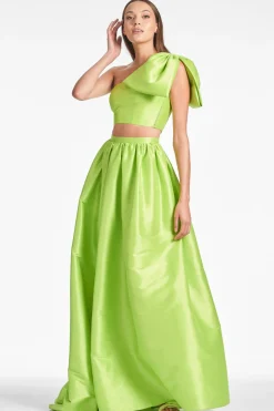 Sachin & Babi Kyla Top - Electric Lime Clearance