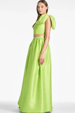 Sachin & Babi Kyla Top - Electric Lime Clearance