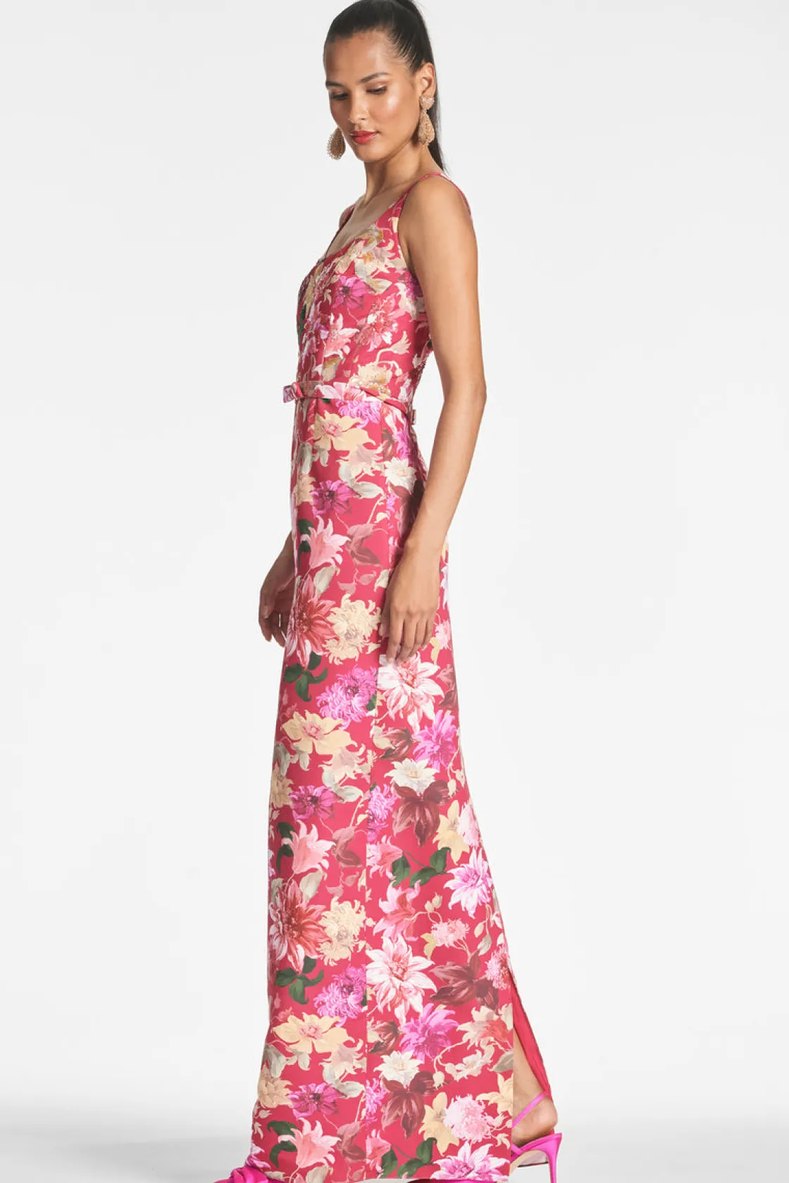Sachin & Babi Lana Gown - Deep Pink Dahlia Best Sale