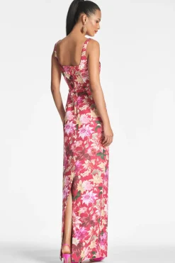 Sachin & Babi Lana Gown - Deep Pink Dahlia Best Sale