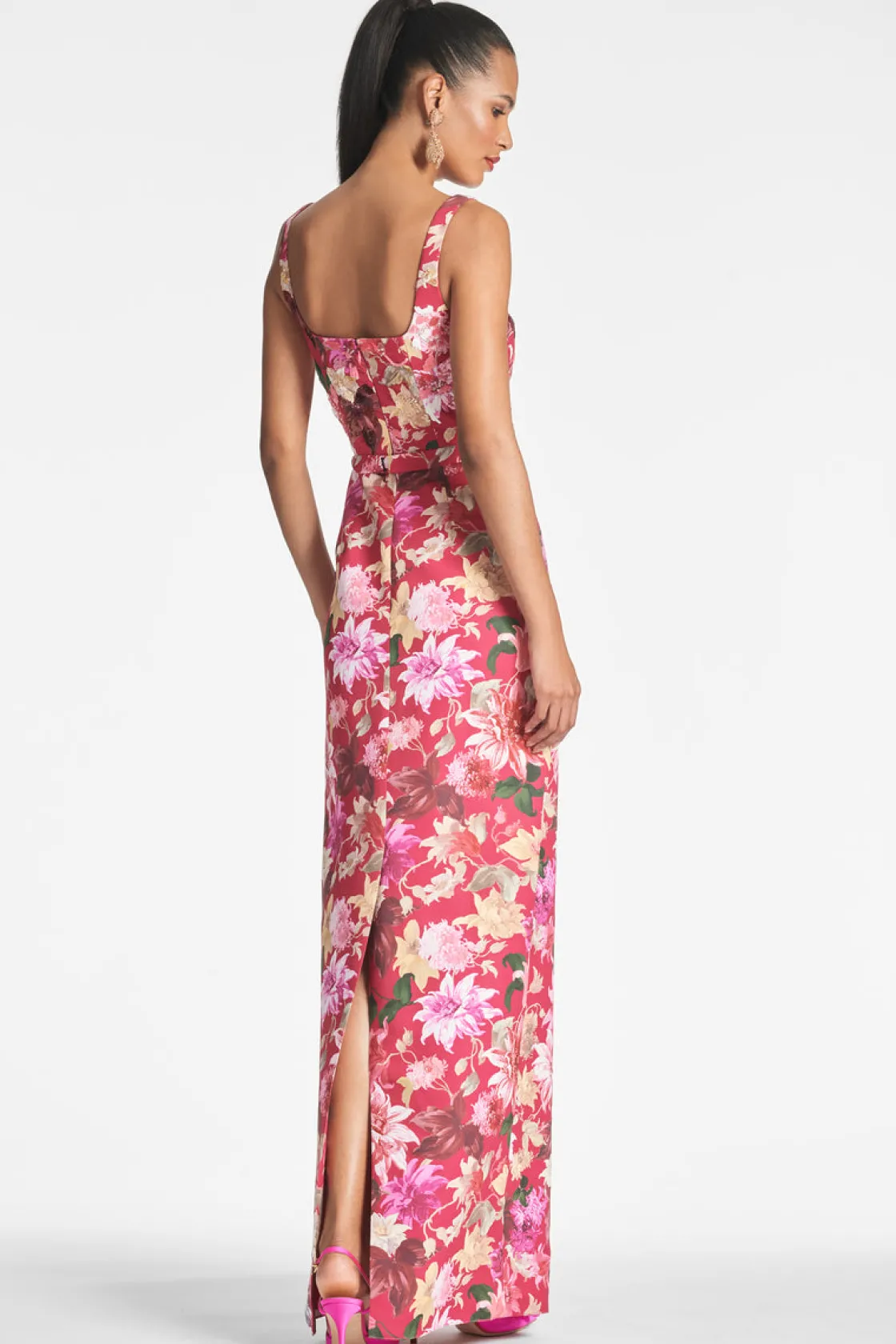 Sachin & Babi Lana Gown - Deep Pink Dahlia Best Sale