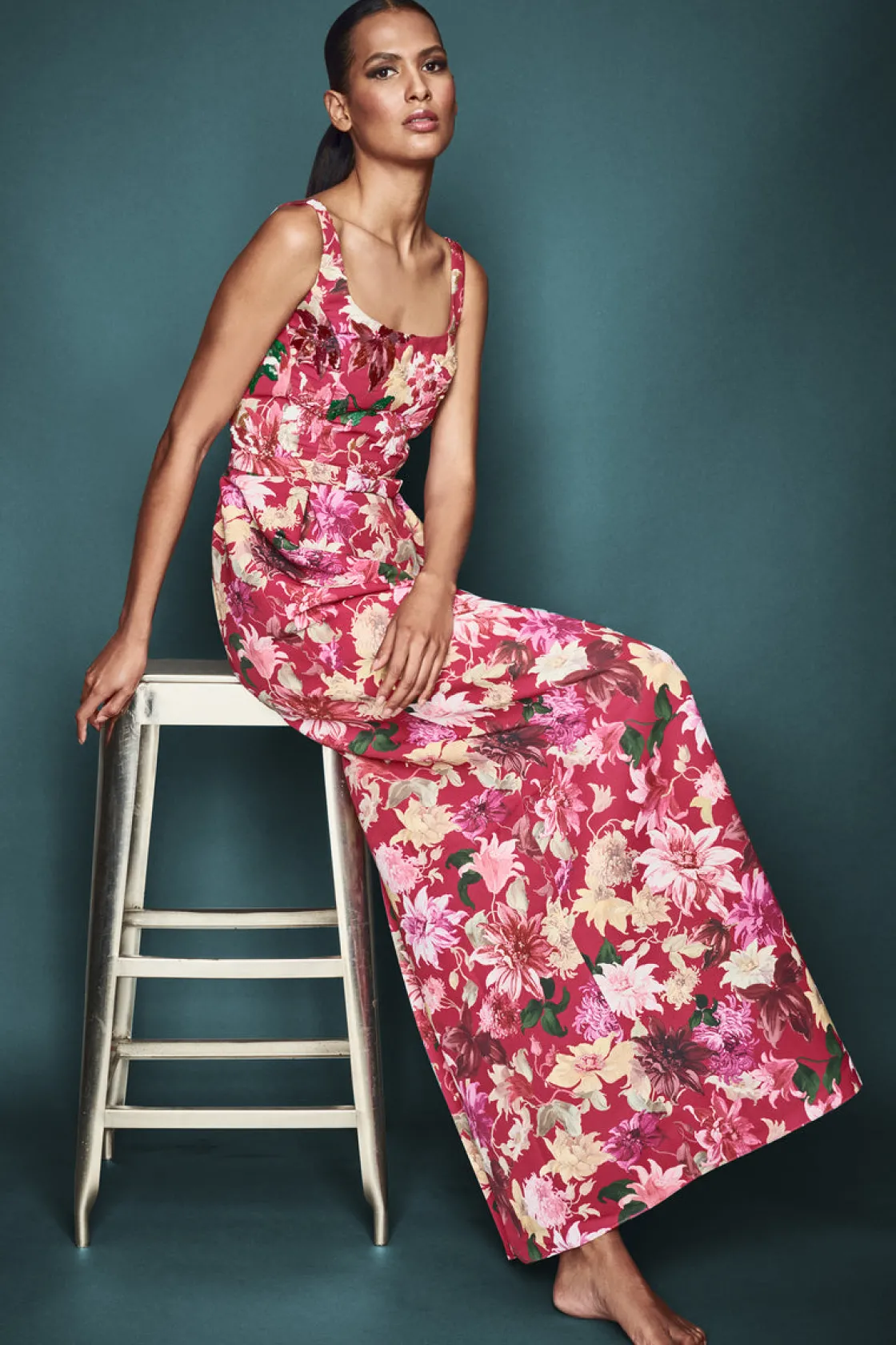 Sachin & Babi Lana Gown - Deep Pink Dahlia Best Sale