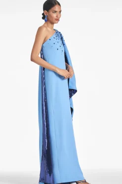Sachin & Babi Leila Gown - Periwinkle/Sapphire Periwinkle/Sapphire Cheap