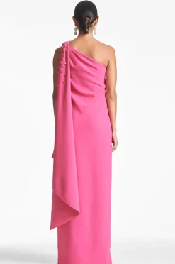 Sachin & Babi Leslie Gown - Rose Pink Outlet