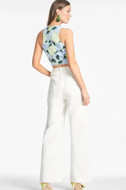 Sachin & Babi Lexie Top - Sky Citrine Peonies Online