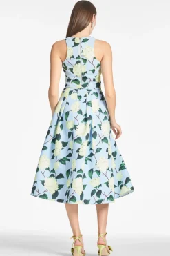 Sachin & Babi Lexie Top - Sky Citrine Peonies Online