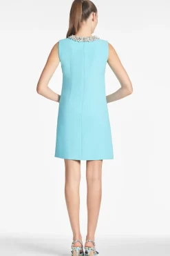 Sachin & Babi Liz Dress - Swiss Blue Clearance