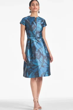 Sachin & Babi Maddox Dress - Tonal Petal Sale