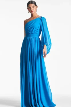 Sachin & Babi Makayla Gown - Azure Discount