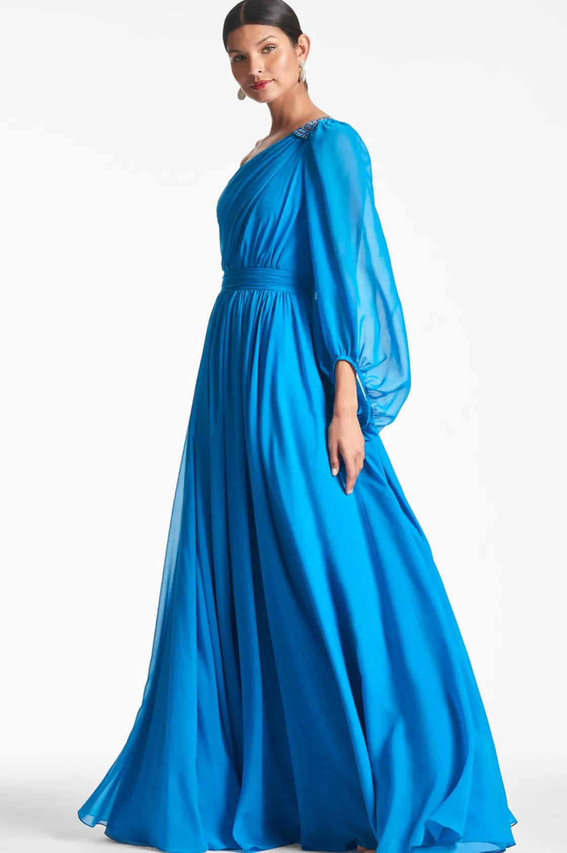 Sachin & Babi Makayla Gown - Azure Discount