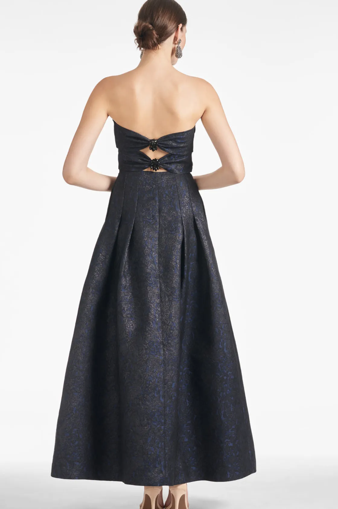 Sachin & Babi Margaux Gown - Black/Midnight Black/Midnight Discount