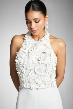 Sachin & Babi Marta Top - White Clearance