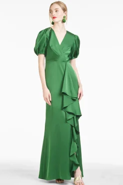 Sachin & Babi Mila Gown - Emerald Fashion