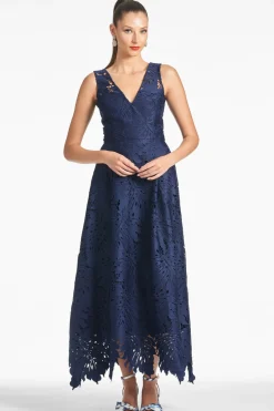 Sachin & Babi Miuccia Dress - Navy Flash Sale