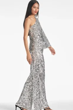 Sachin & Babi Morgan Top - Sequins Silver Outlet