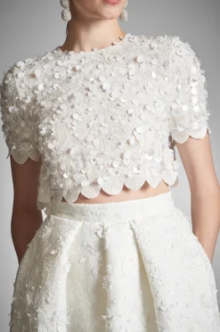 Sachin & Babi Naya Top - Ivory Shop