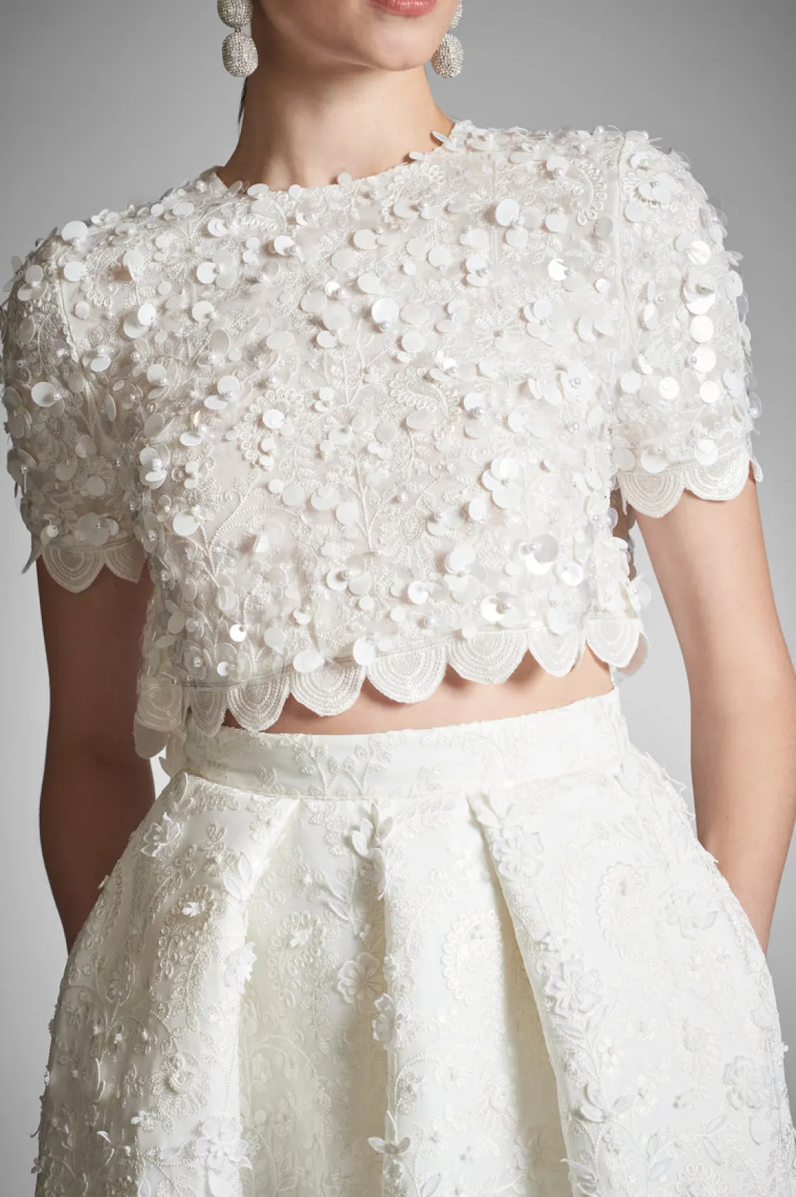 Sachin & Babi Naya Top - Ivory Shop