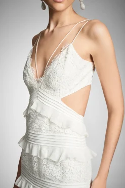Sachin & Babi Nina Gown - Ivory New