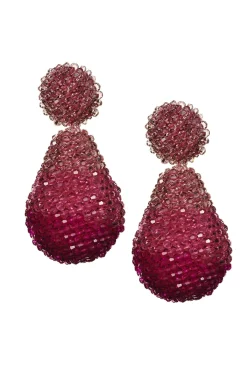 Sachin & Babi Ombre Elise Earrings - Faceted Beads Sapphire Store