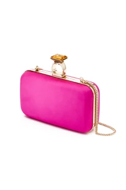 Sachin & Babi On The Rocks Clutch - Cerise Sale
