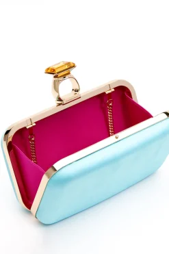 Sachin & Babi On The Rocks Clutch - Swiss Blue New