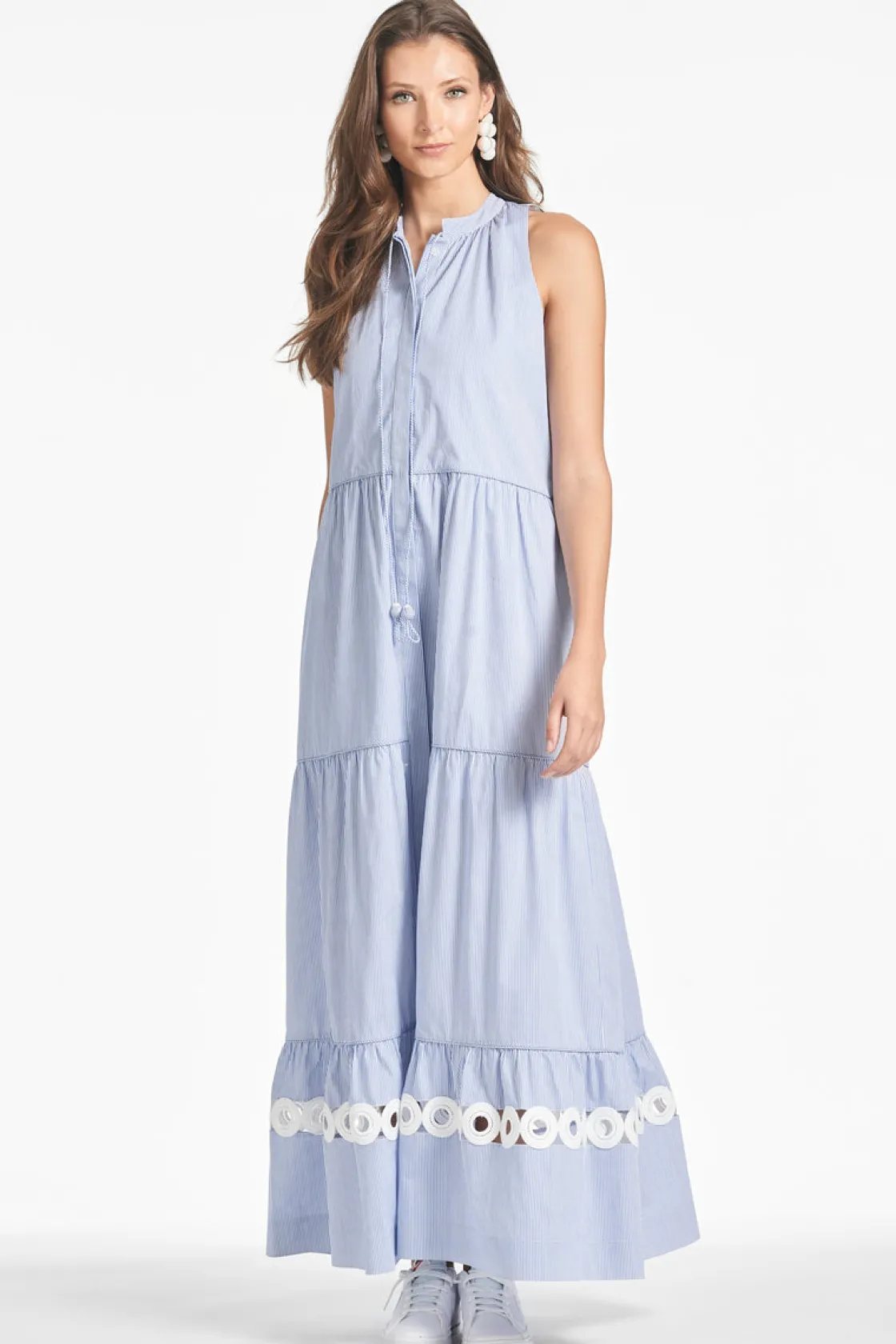 Sachin & Babi Positano Dress - Pinstripe Discount