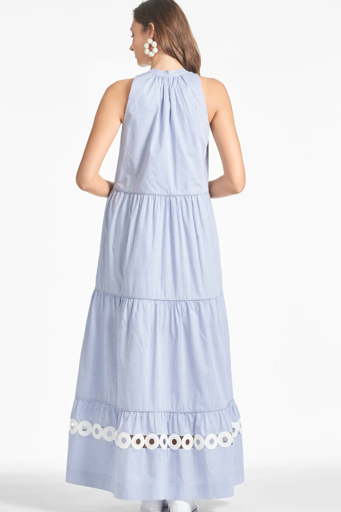 Sachin & Babi Positano Dress - Pinstripe Discount