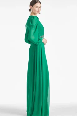 Sachin & Babi Ramsey Gown - Malachite Shop