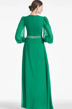 Sachin & Babi Ramsey Gown - Malachite Shop