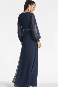 Sachin & Babi Ramsey Gown - Midnight Best
