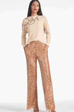 Sachin & Babi Sequin Bri Pant - Honey Online