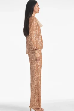 Sachin & Babi Sequin Bri Pant - Honey Online