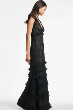Sachin & Babi Serafina Gown - Black Store