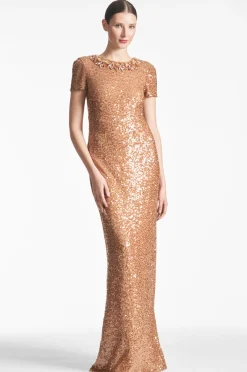 Sachin & Babi Shiloh Gown - Honey Sale