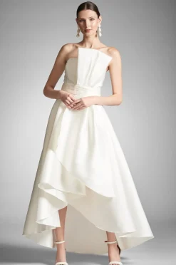 Sachin & Babi Tara Gown - Off White Sale