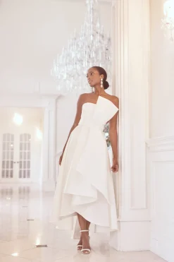 Sachin & Babi Tara Gown - Off White Sale